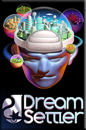 The cover art to the cancelled video game 'Dreamsettler'.